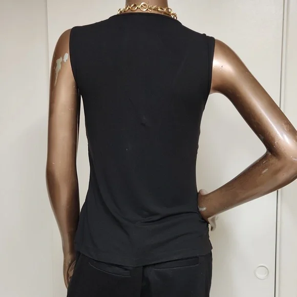 Loft Knotted Bust Tank Top Size Medium - Picture 3 of 4